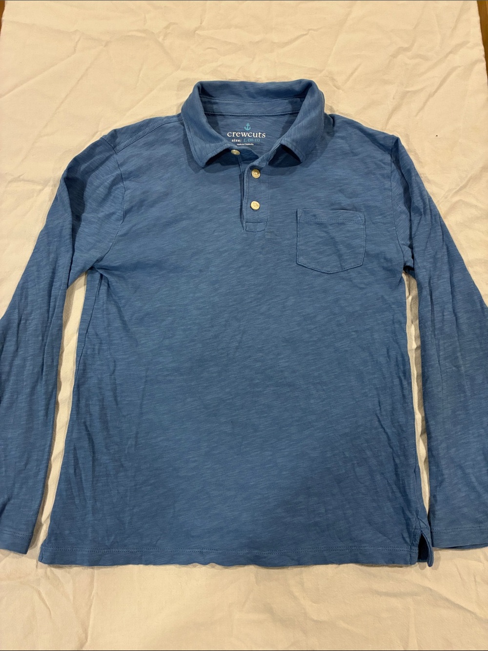 Crewcuts LS polo shirt